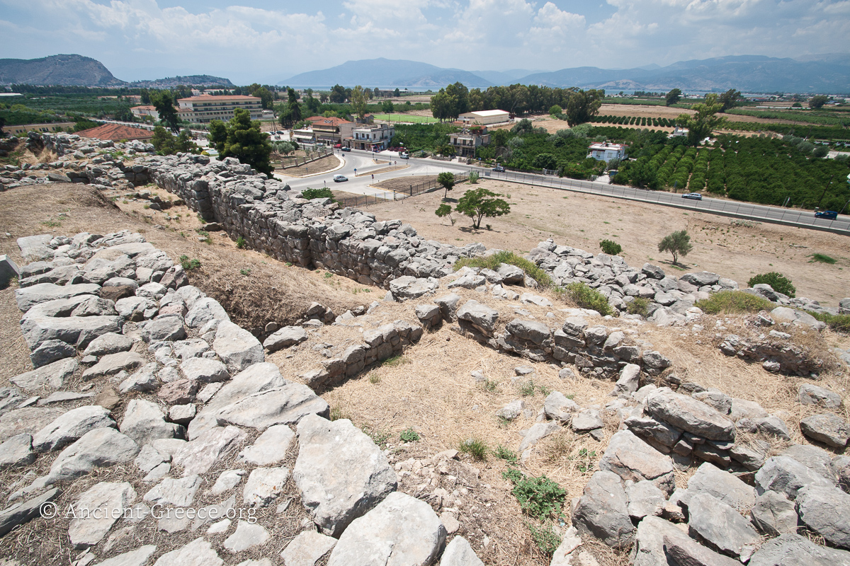 Ruins of Tiryns upper citadel