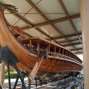Trireme Replica Olympias Back