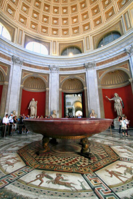 Vatican Museum interior view