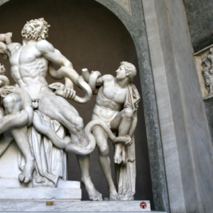 Vatican - 5 - Laocoön Statue of Laocoön and his sons attacked by a serpent