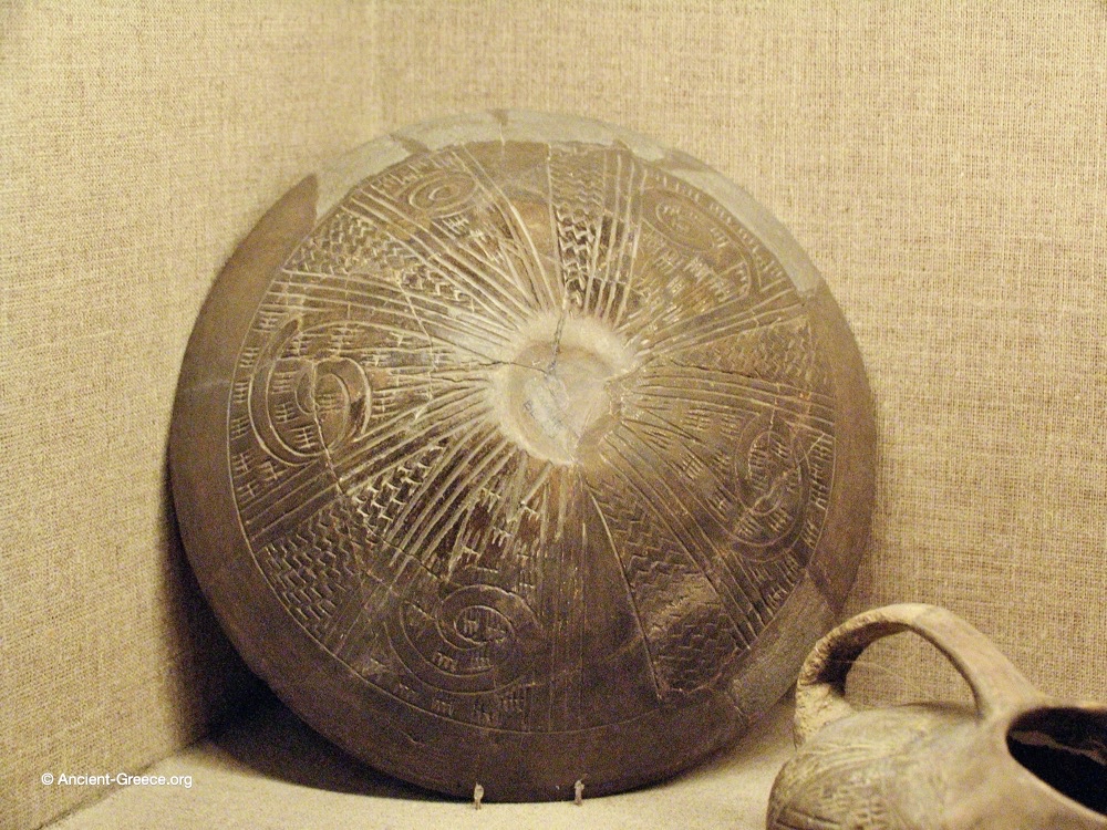 Incised open bowl.