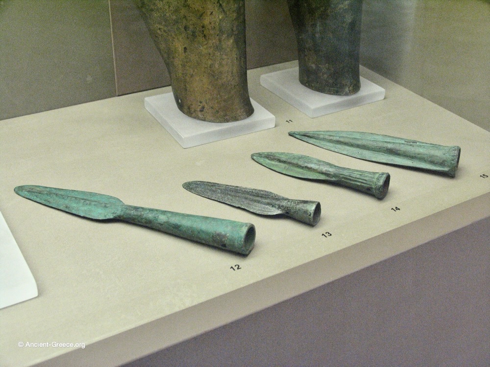 Bronze weapons