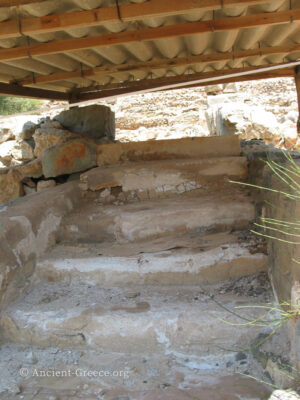 Zakros Palace staircase