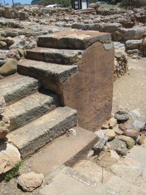 Zakros Palace staircase