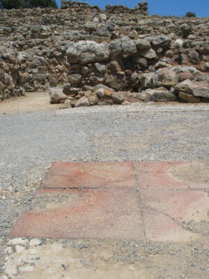 Zakros Palace Pavement