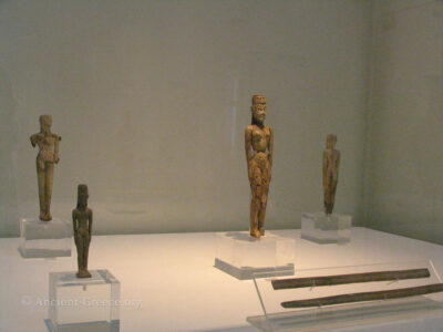 Ivory statuettes