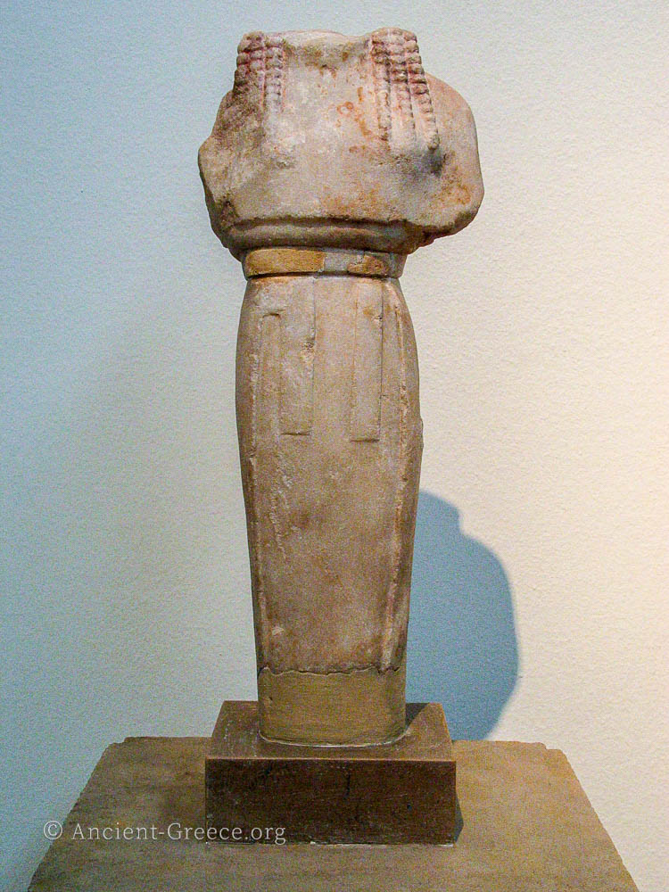 Kore fragment – Ancient-Greece.org