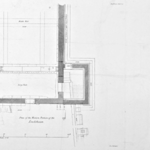 Plan of the Western Portion of the Erechtheum.